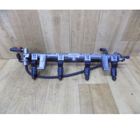 Топливная рампа с форсунками, RKJ, 1.8, Ford Mondeo 2, 988F9H487GA