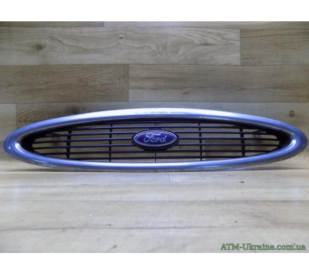 Радиаторная решетка Ford Mondeo 2 MK-2, 96BG-8200-CNW, 96BG-8A133-AMW