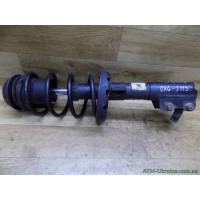 Стойка передней подвески в сборе, Opel Astra G, GM 90576821, 4343264, 22169541