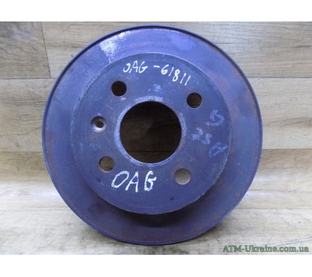 Тормозной диск задний Opel Astra G, GM 24432189