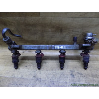 Рампа топливная с форсунками, Opel Vectra В, 2.0 L 16 V, GM90411551