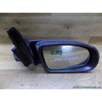 Зеркало заднего вида, боковое, правое, с электроприводом, Opel Omega B, 0815463, 010358, 010357