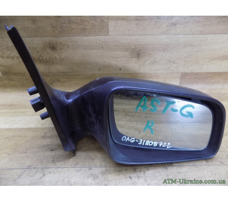 Зеркало заднего вида, боковое, правое, Opel Astra G, 259150, 061094, 010534