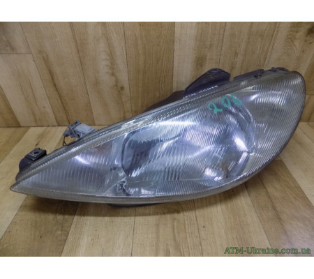 Фара левая Peugeot 206, Valeo 9640559580, 89005132
