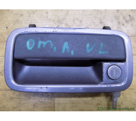 Ручка дверная, передняя, левая, Opel Omega A
