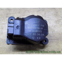 Привод заслонки отопителя,(печки), Opel Vectra C, GM 09180200