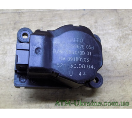 Привод заслонки отопителя,(печки), Opel Vectra C, GM 09180200
