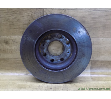Диск тормозной, передний, Opel Corsa D, GM