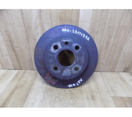 Диск тормозной задний, Opel Astra G, 9117771, 9196587