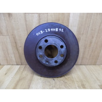 Диск тормозной передний, Opel Astra G, 90497879, 9117677