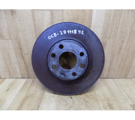 Диск тормозной передний, Opel Astra G, 90497879, 9117677