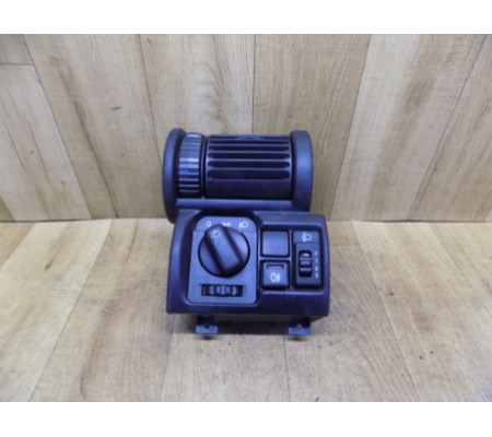 Блок света, диффузор левый, Opel Corsa B, 90386874, 90437312