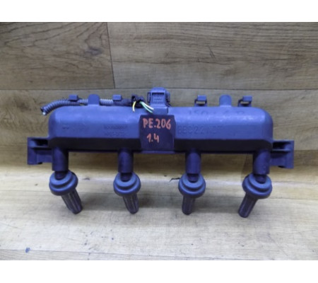 Катушка зажигания, 1.1, 1.4, Peugeot 206б Peugeot Partner, 9628158580, 154301