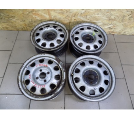 Диски Volkswagen, R14, 4x112, ET-45, J-6, (4шт)